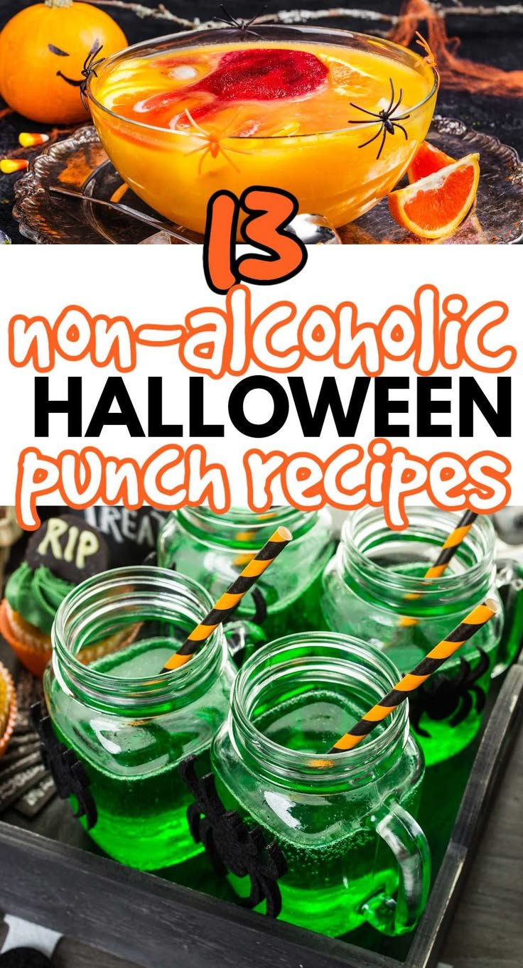 13 Non-Alcoholic Halloween Punch Recipes
