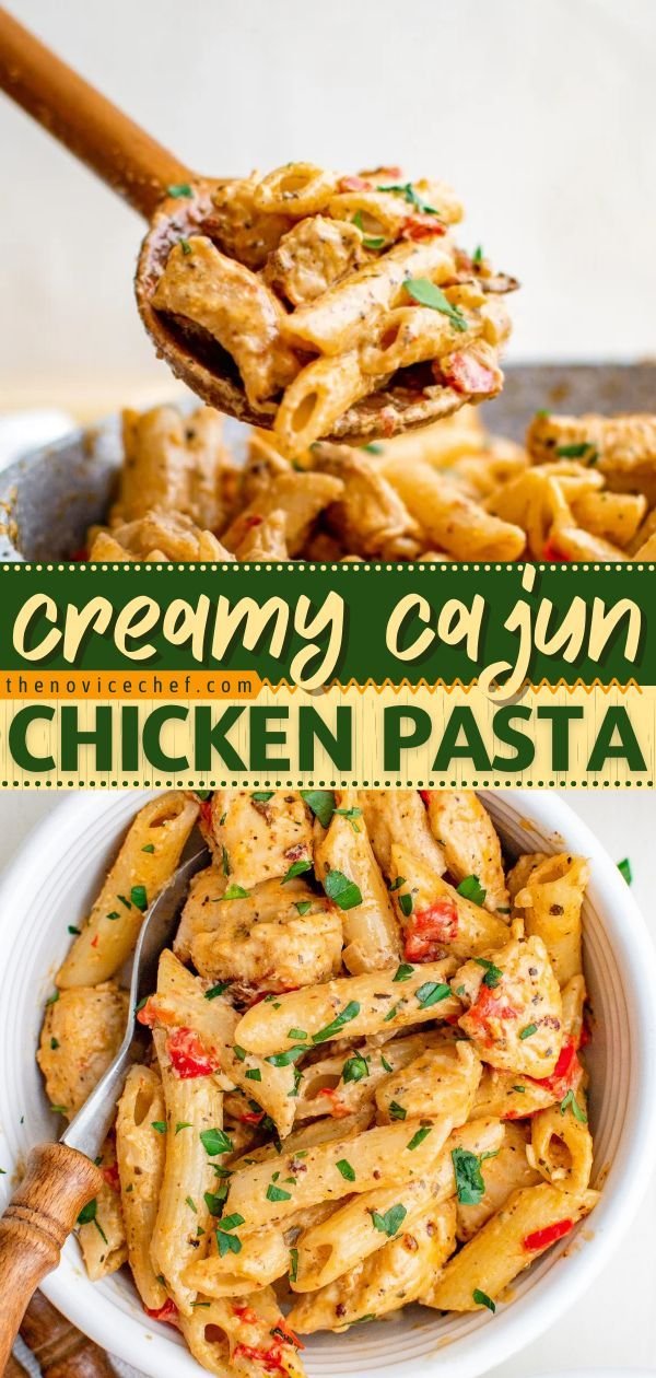 Creamy Cajun Chicken Pasta