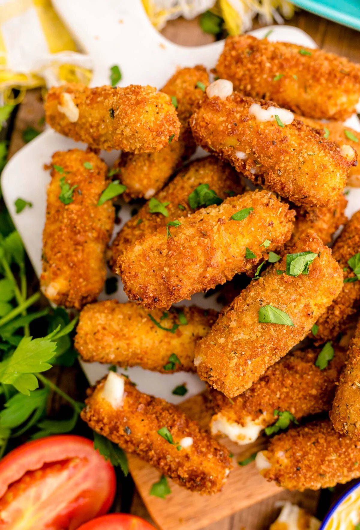 Fried Mozzarella Sticks