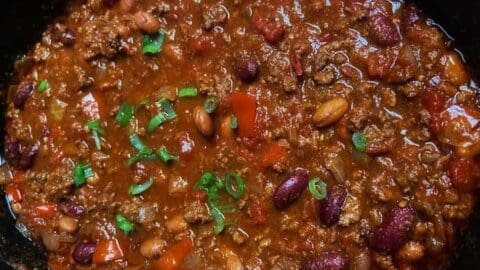Classic Slow Cooker Chili