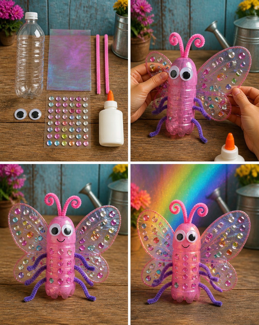 DIY Butterfly Craft Turns Into Rainbow Magic 20 DIY Butterfly Craft Turns Into Rainbow Magic