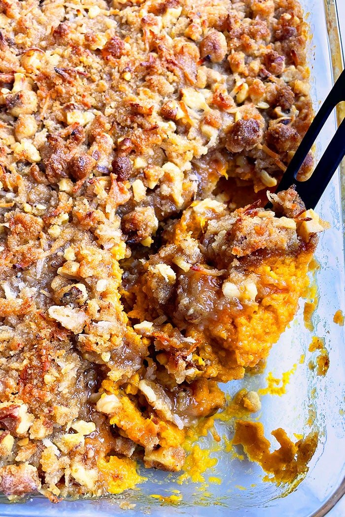 One Pot Sweet Potato Soufflé