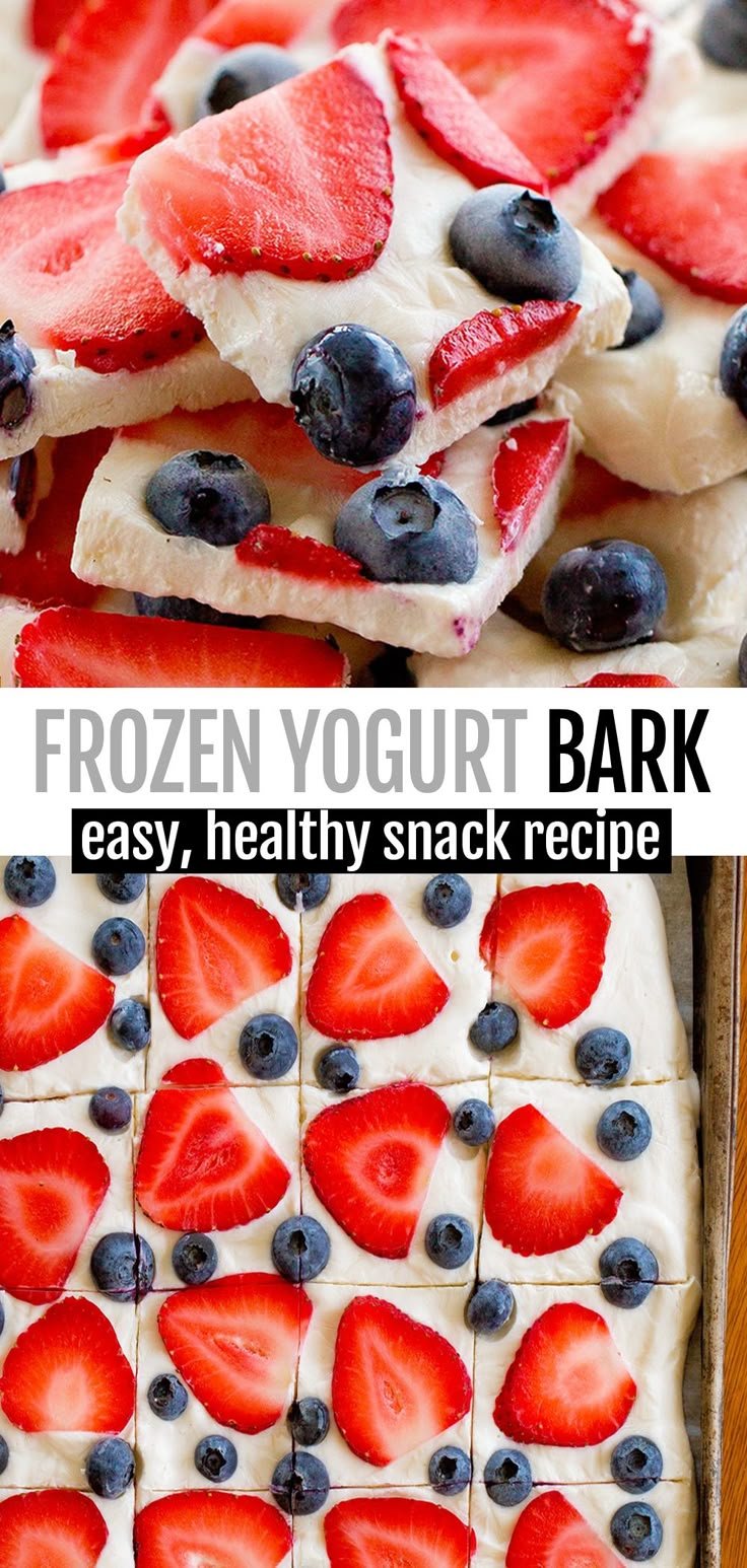 Easy Healthy Greek Yogurt Bark