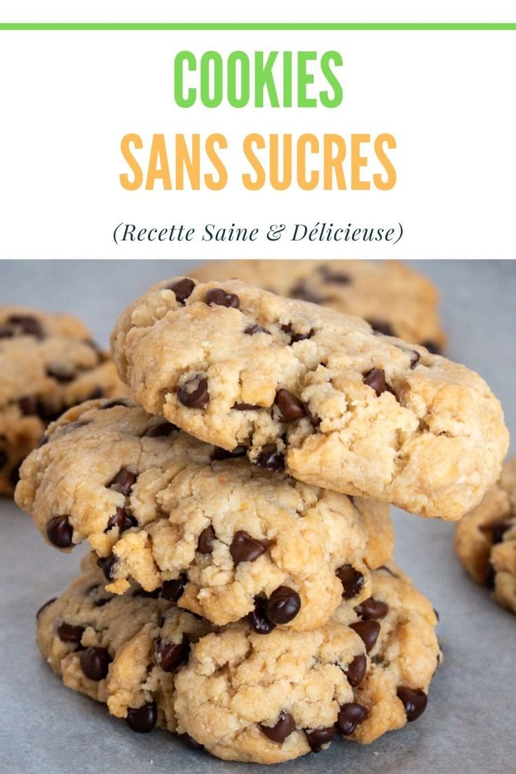 Cookies Sans Sucre