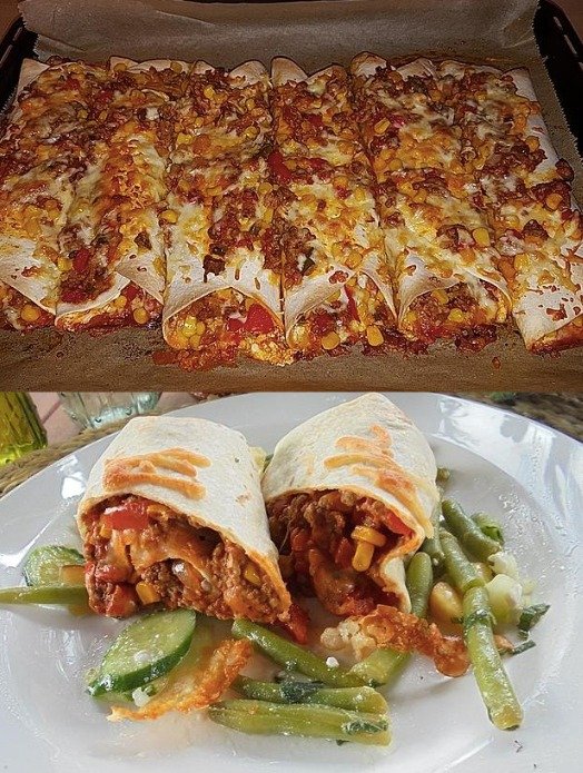 Mexikanische Burritos