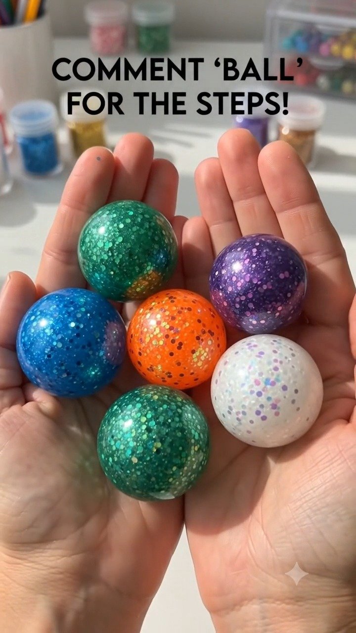 Wusstest du, dass du deinen eigenen Springball zu Hause machen kannst? 😍✨