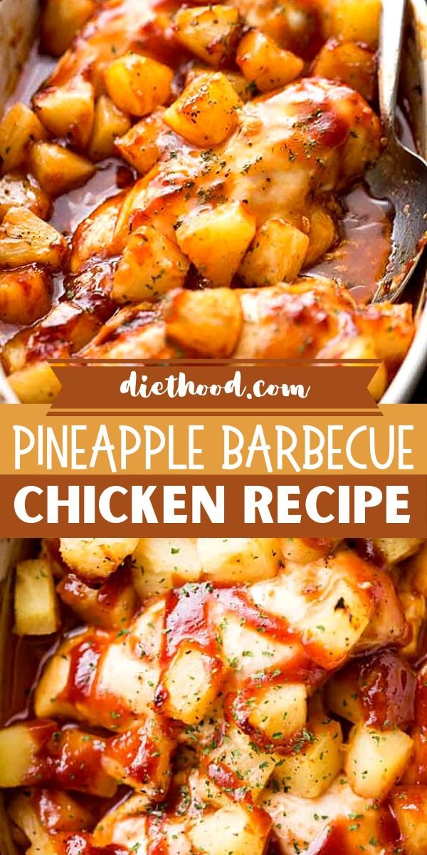 Baked Pineapple Barbecue Chicken