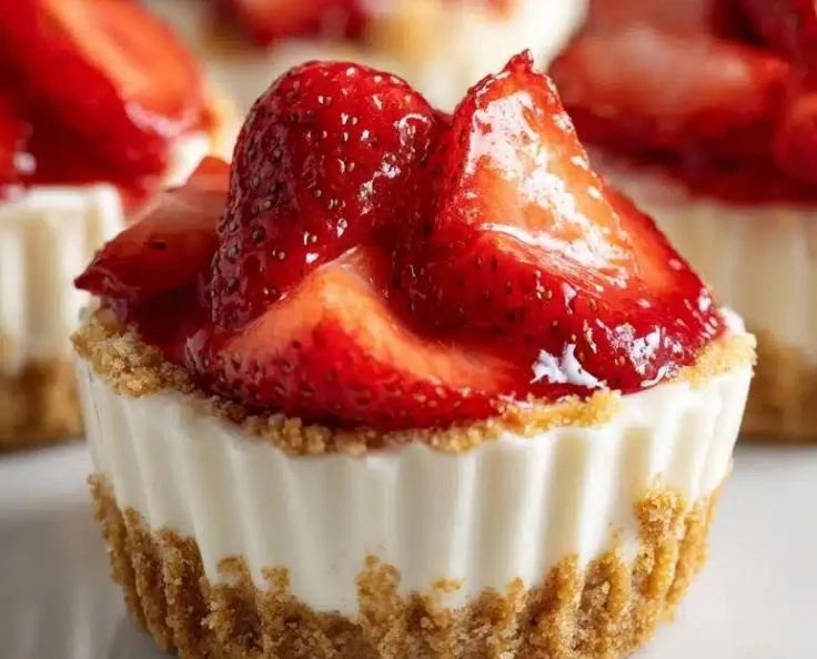 No-Bake Mini Cheesecake Cups