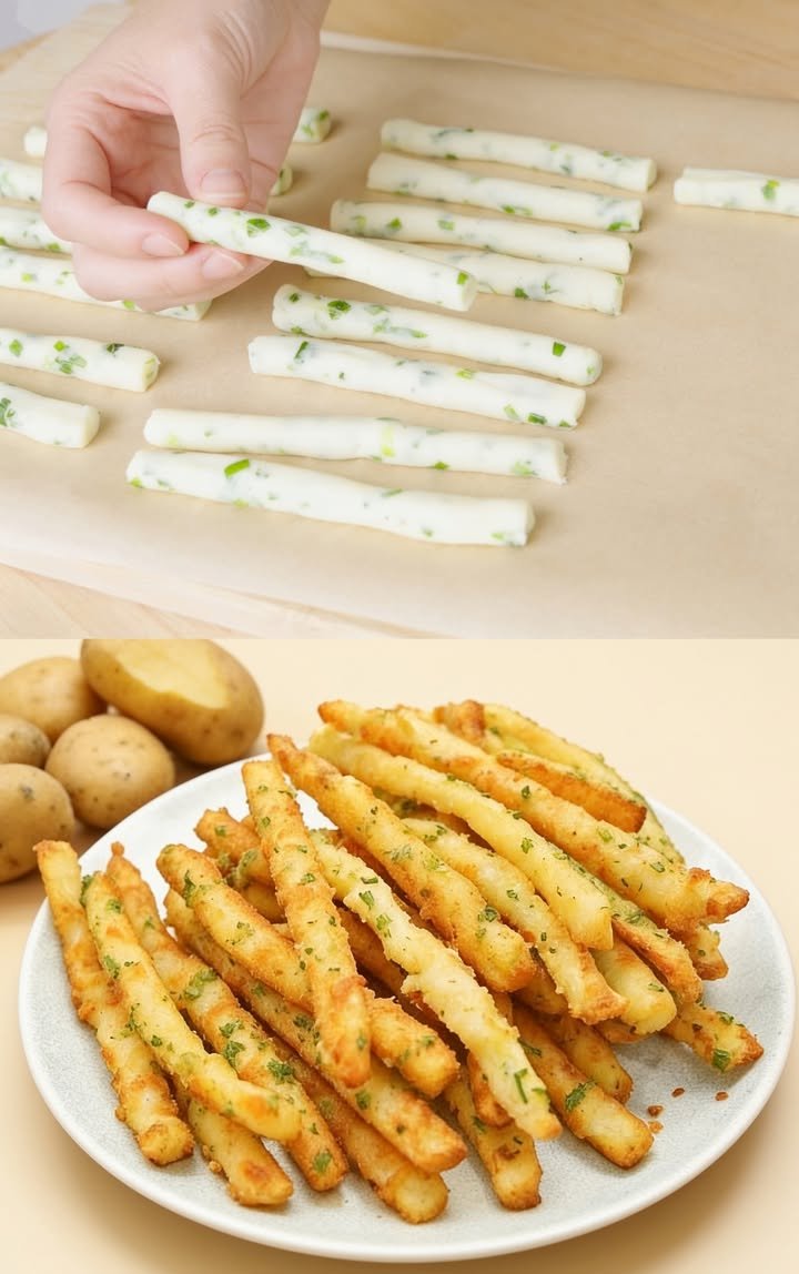 Knusprige Ofen-Kartoffelsticks