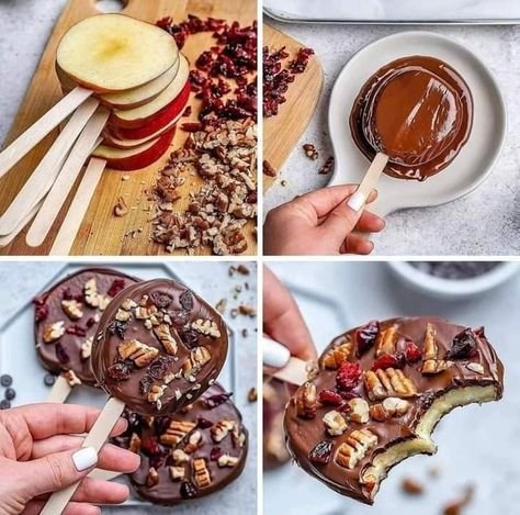 recette pomme chocolat