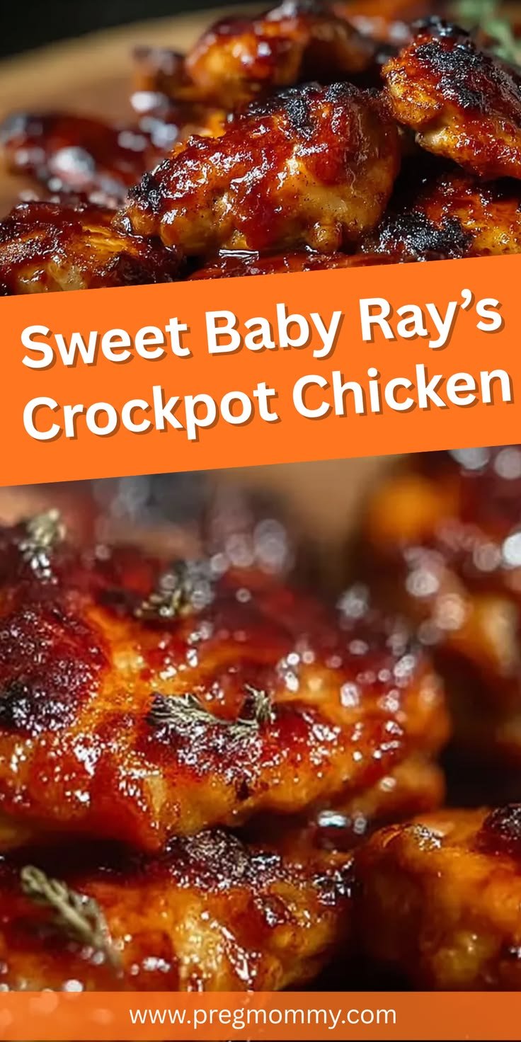 Sweet Baby Ray’s Crockpot Chicken: Try This Easy Recipe Now!