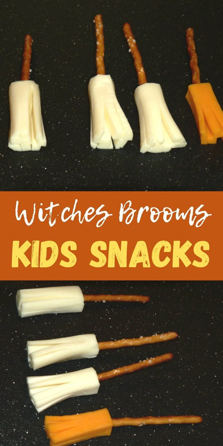 Witches Brooms – Halloween Kids Snacks