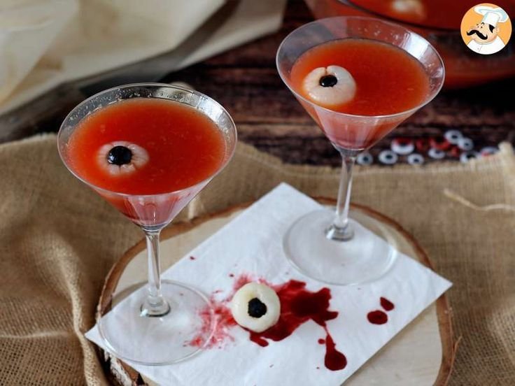 Recette cocktail sanglant halloween à partager sans alcool | Recette boisson halloween sans alcool, Apéritif halloween, Apero halloween boisson