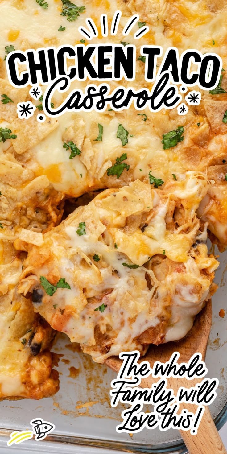 Chicken Taco Casserole