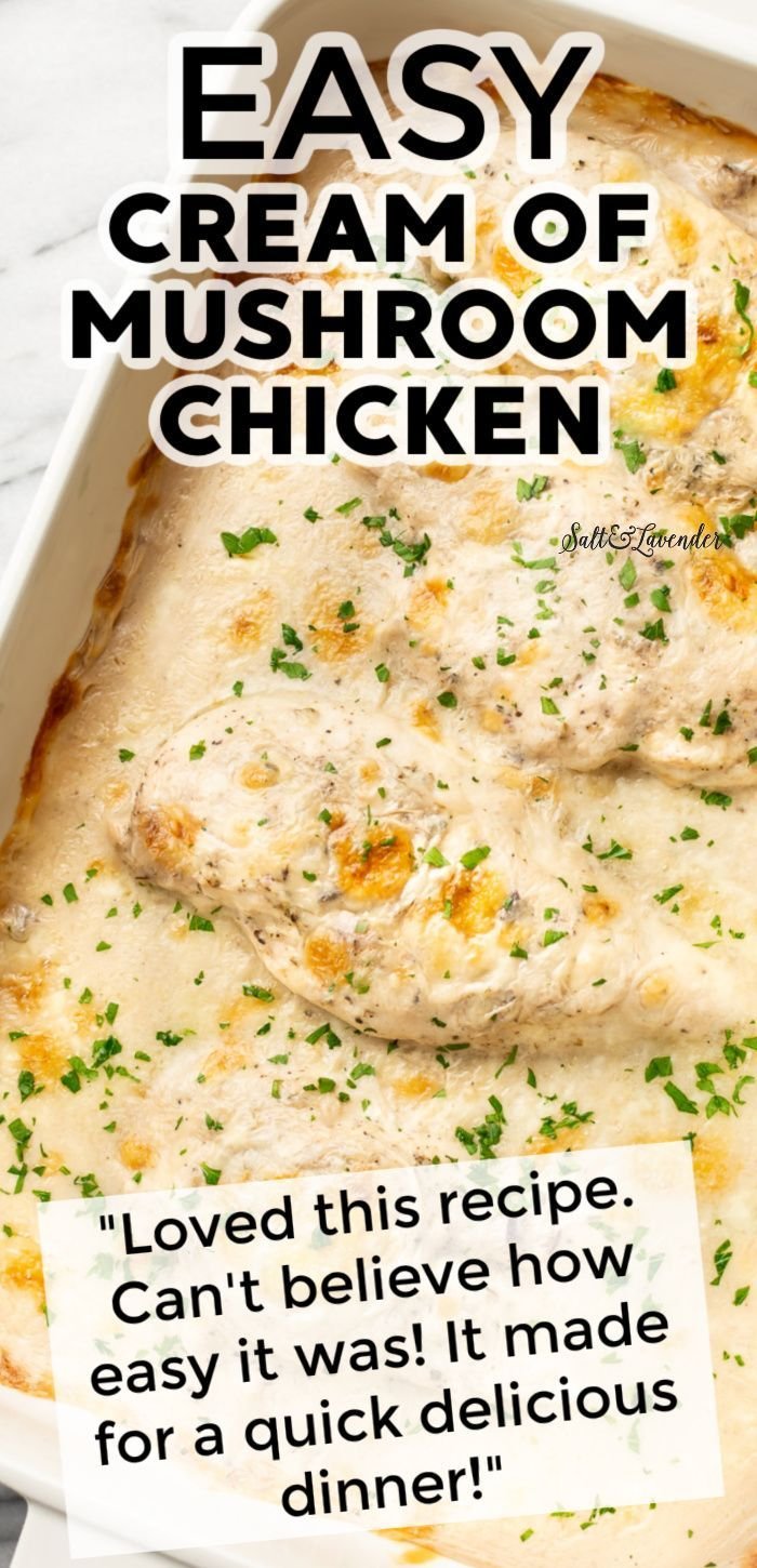 Cream of Mushroom Soup Chicken Bake