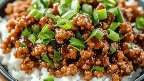 Sweet and Savory Honey Garlic Ground Turkey Recipe in 25 Minutes