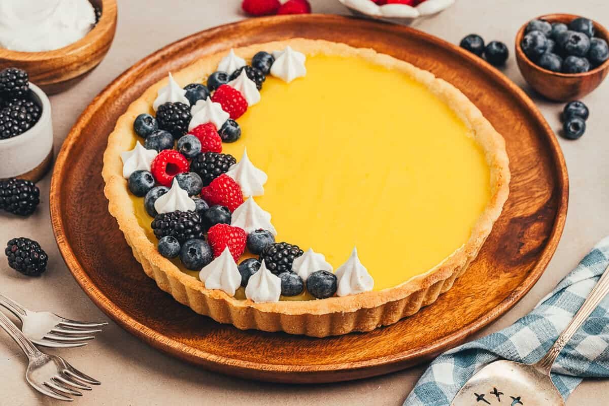Classic Lemon Tart Recipe 2 Classic Lemon Tart Recipe