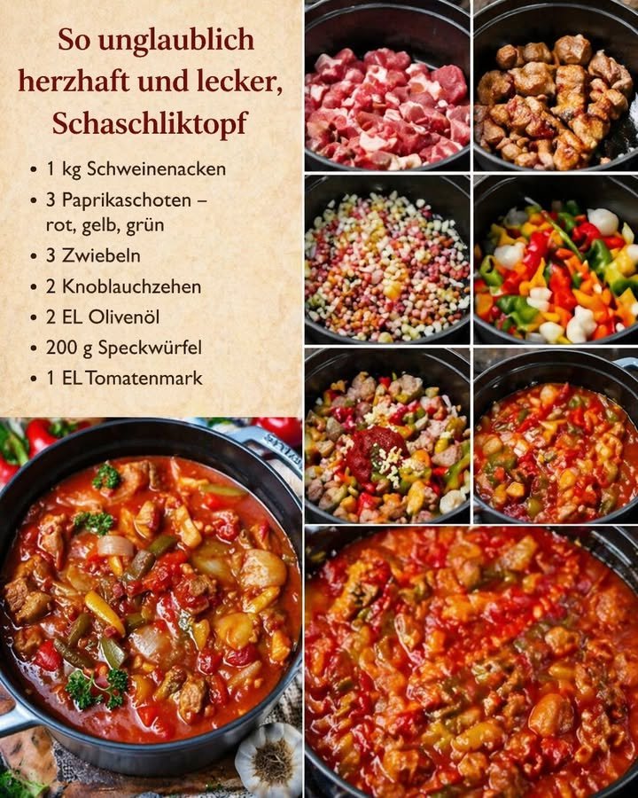 Unser bester Schaschliktopf wie damals bei Oma
