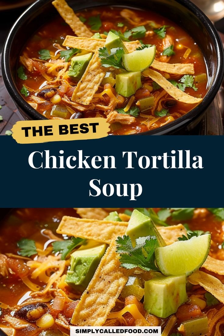 Chicken Tortilla Soup - A Delicious And Easy Recipe