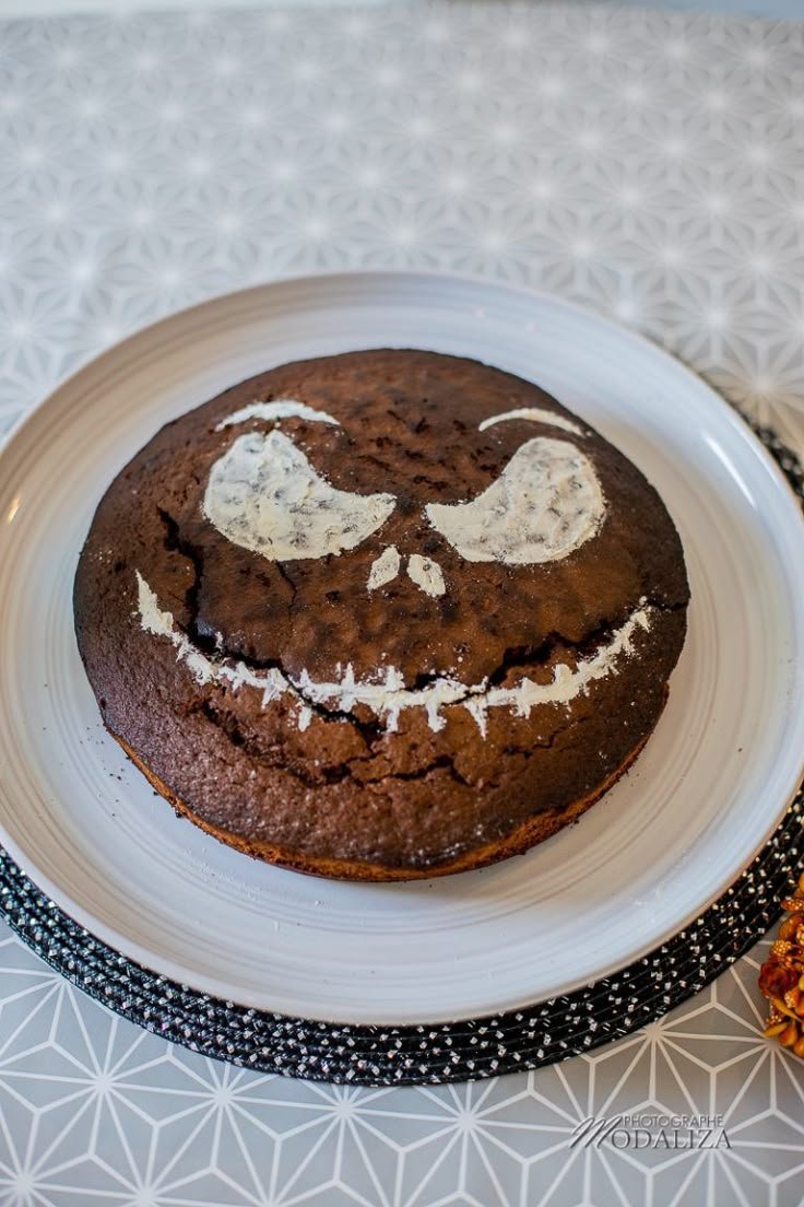 Gateau Jack squeleton Halloween