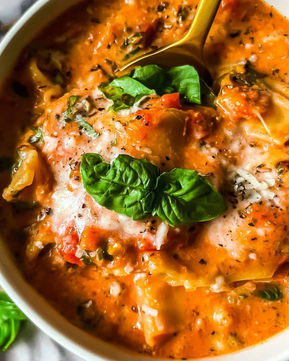 Lasagna Soup