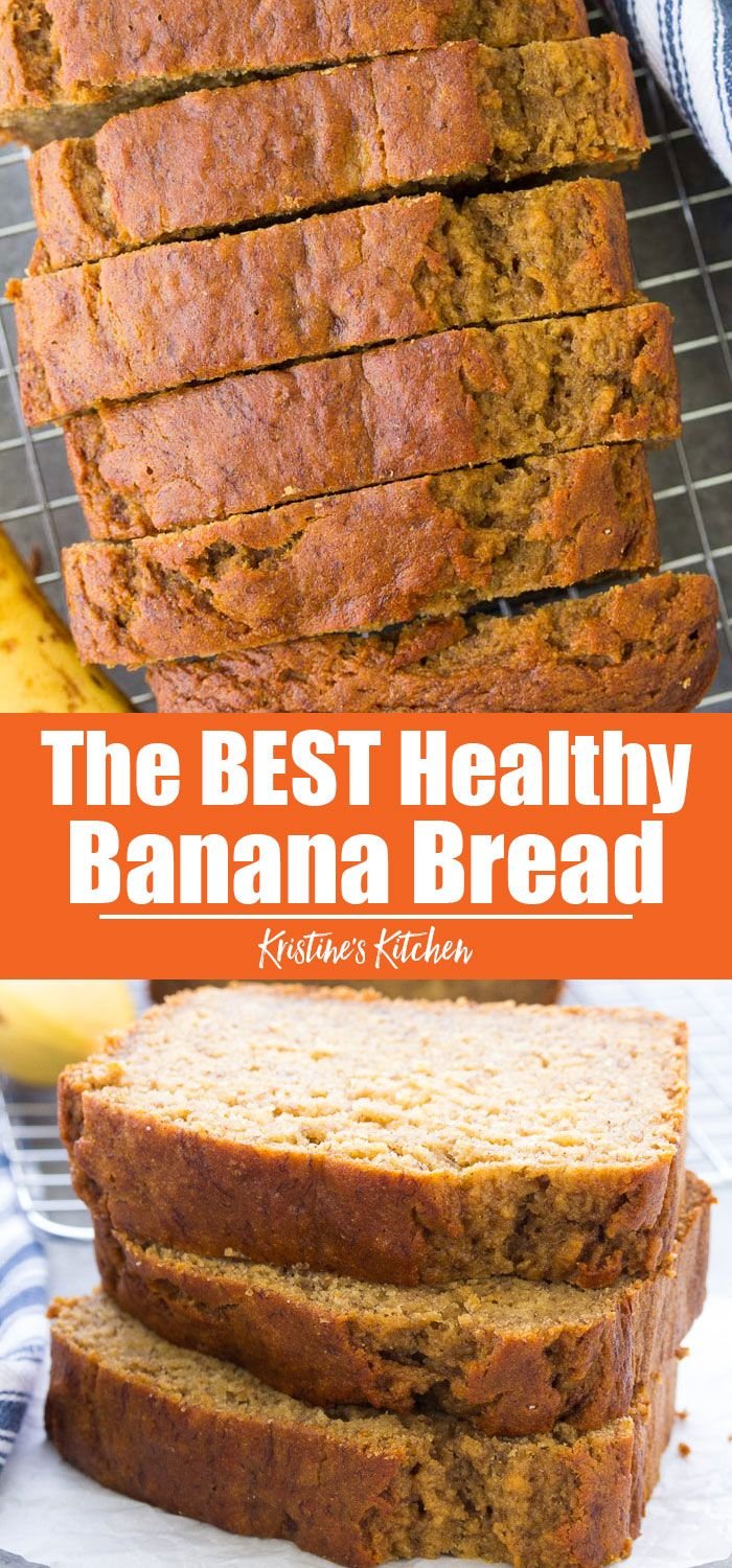 Best Healthy Banana Bread Ever