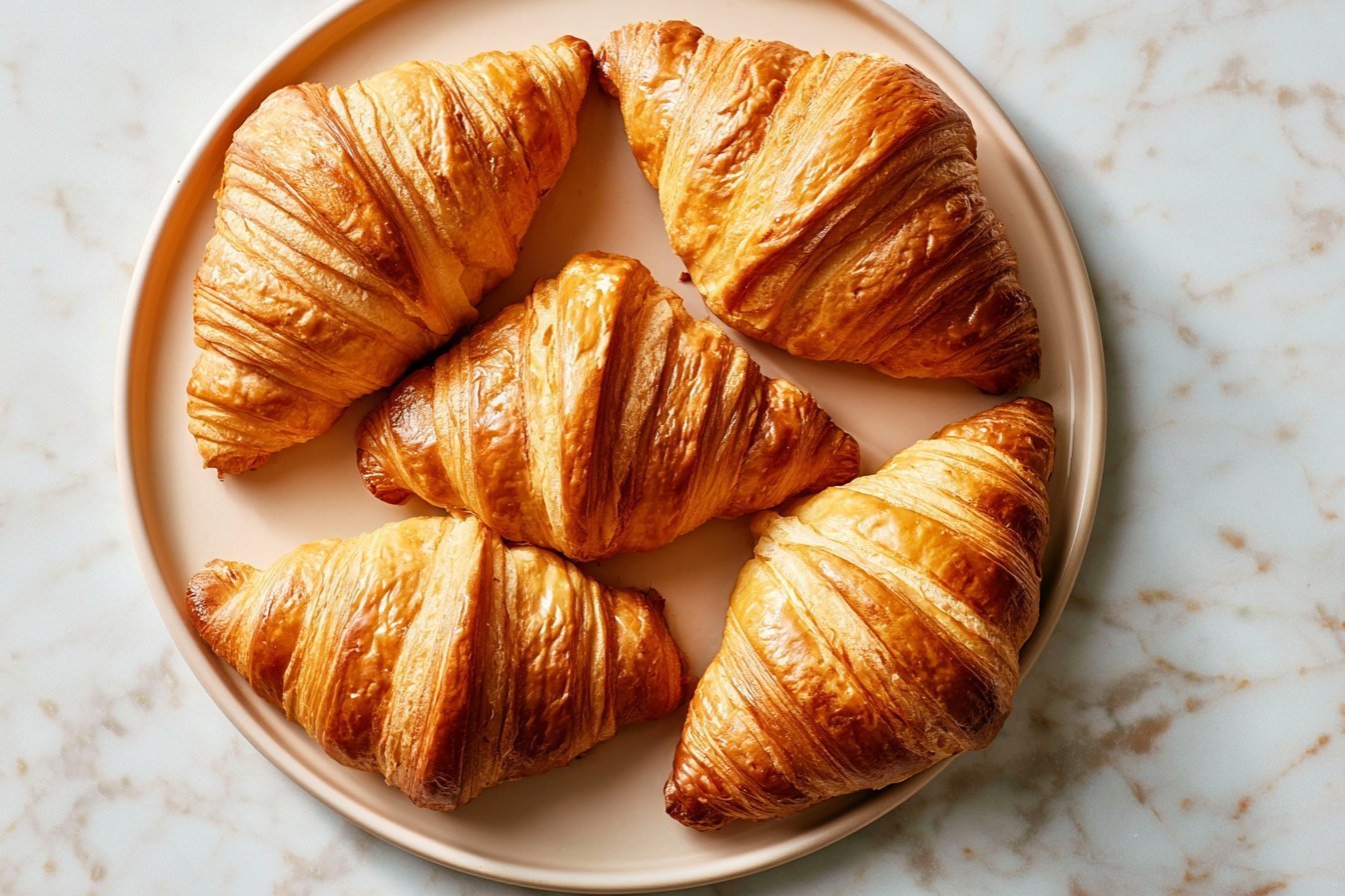 Flaky Croissant Recipe From France