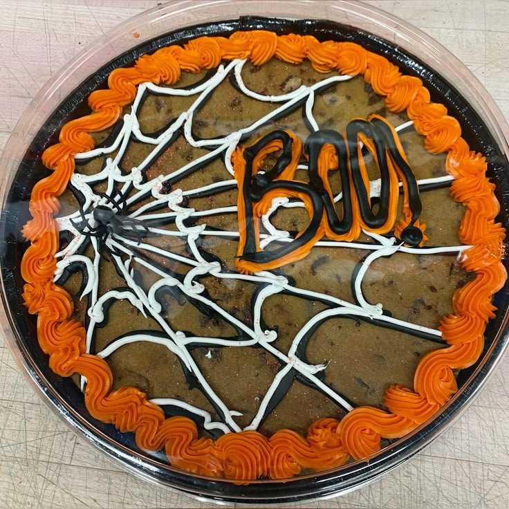 Halloween cookie cake