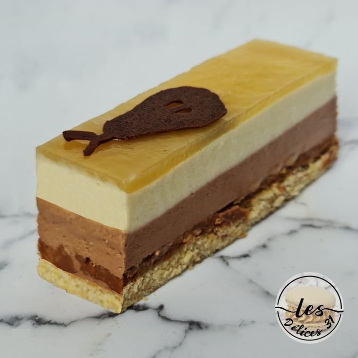 Gâteau poires et chocolat