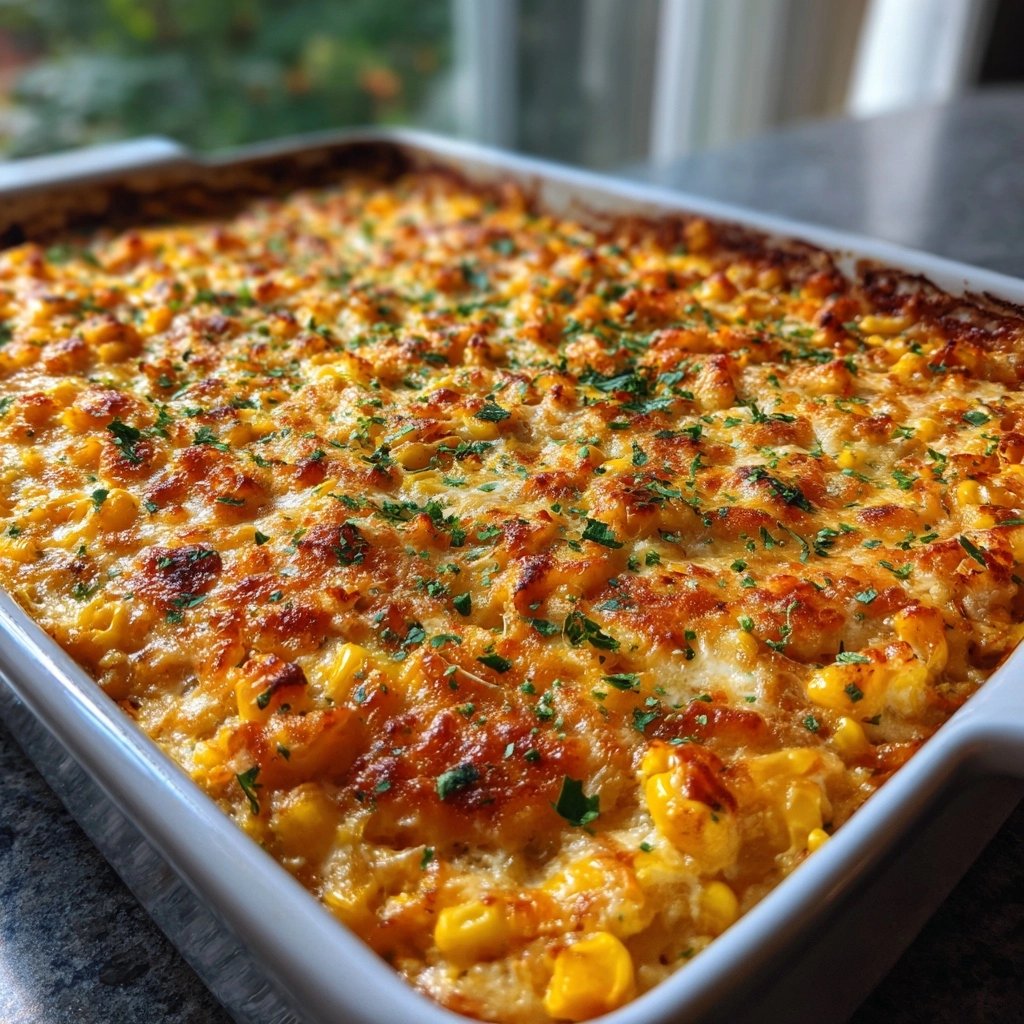 Mexican Street Corn Casserole: A Flavorful Delight!