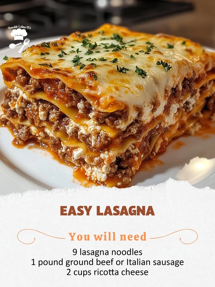 Easy Lasagna 4 Easy Lasagna
