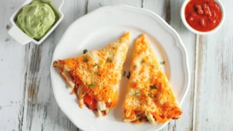 Keto Chicken Quesadilla