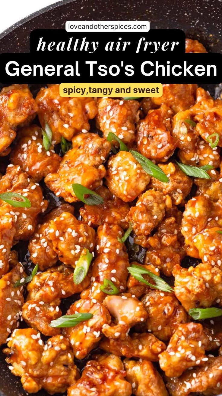 Air Fryer General Tso's Chicken