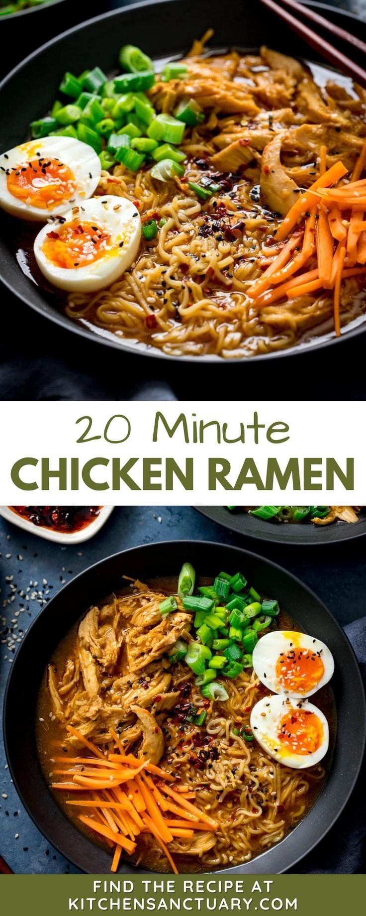 Quick 20 Minute Chicken Ramen