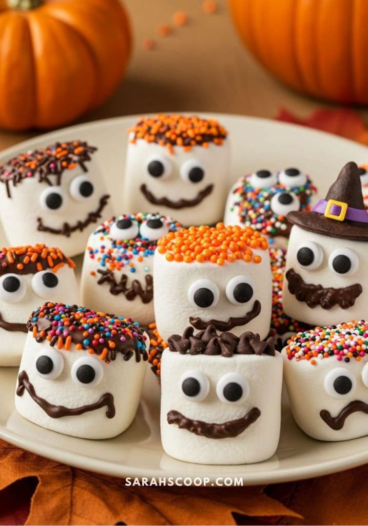 🍡 Fun DIY Marshmallow Monster Faces Recipe 😛