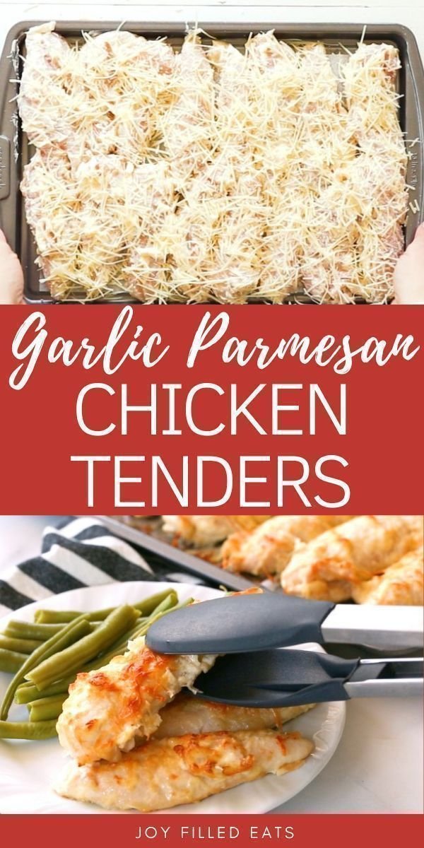 Garlic Parmesan Chicken Tenders | Gluten-Free, Keto, THM