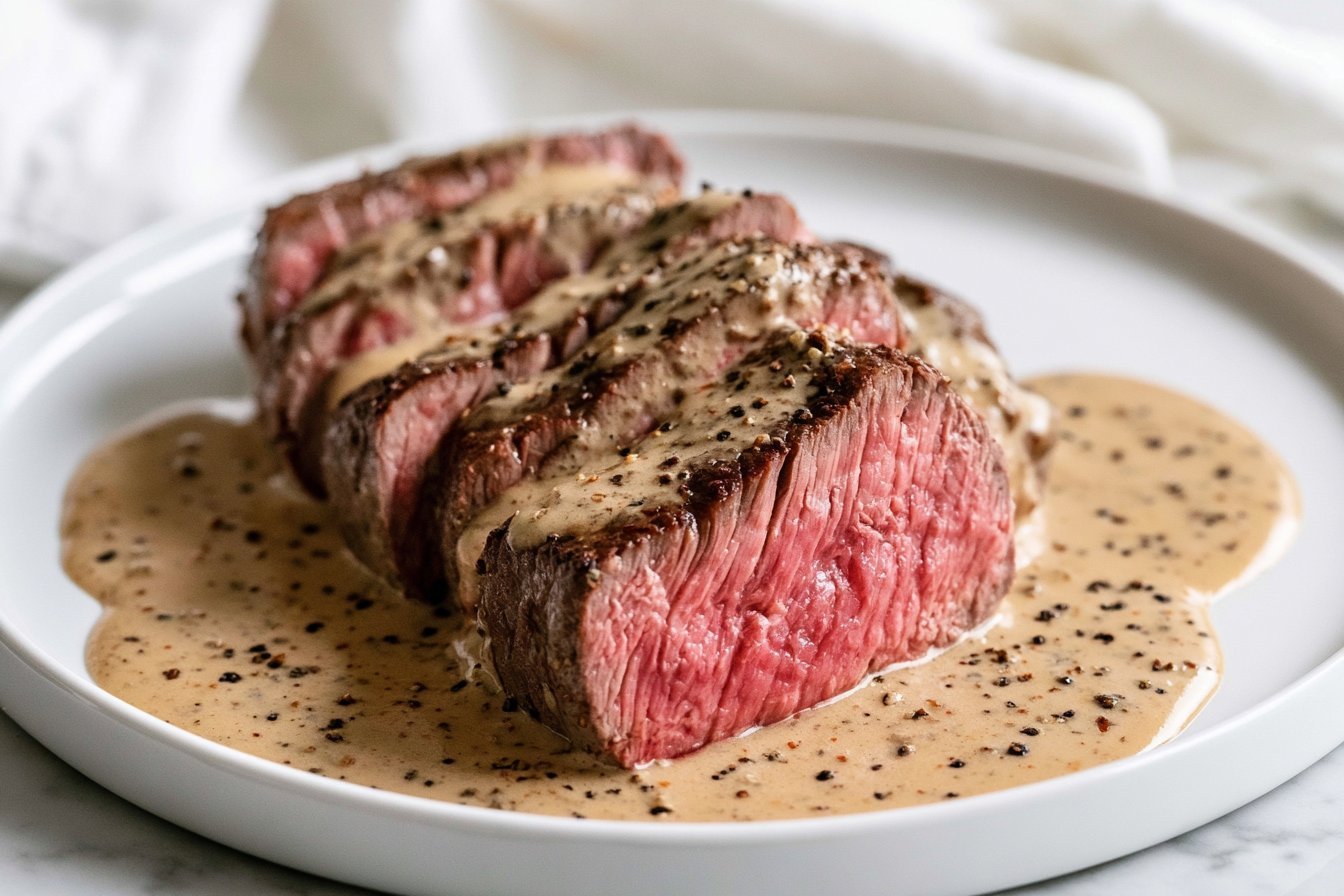 Peppery Steak Au Poivre
