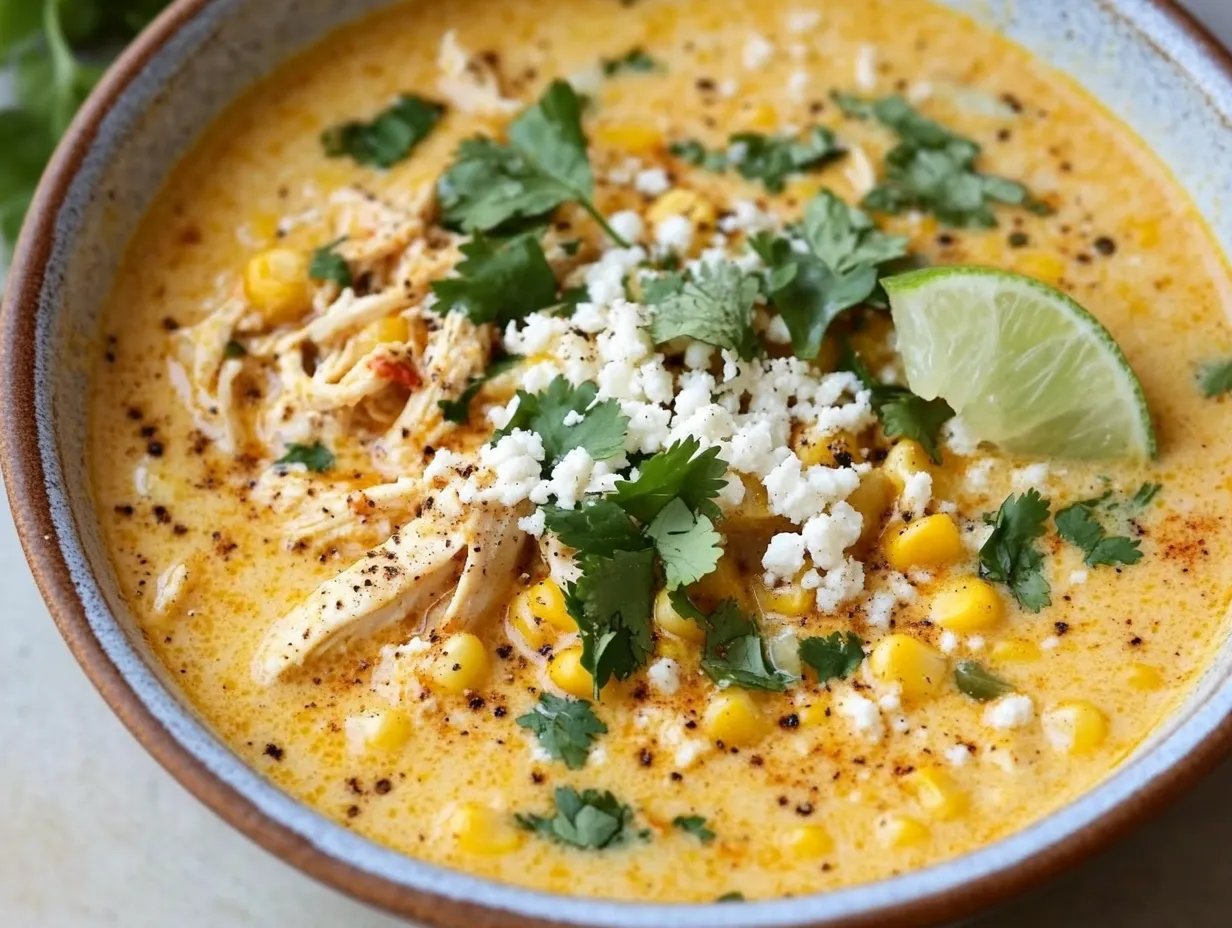 Mexican Street Corn Soup