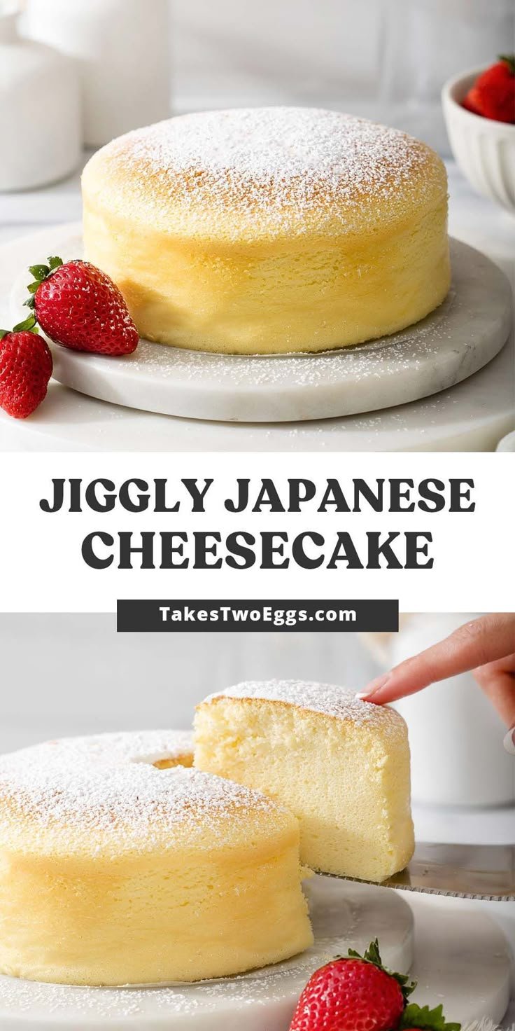 Fluffy Japanese Cotton Cheesecake