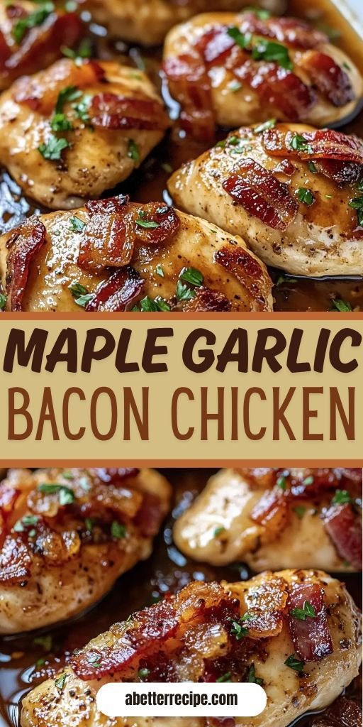 Maple Garlic Bacon Chicken: A Flavorful Dinner Delight