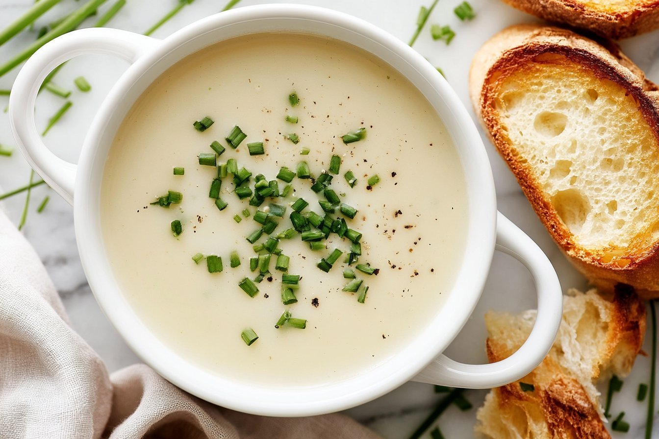 Creamy Vichyssoise With Leek and Potato