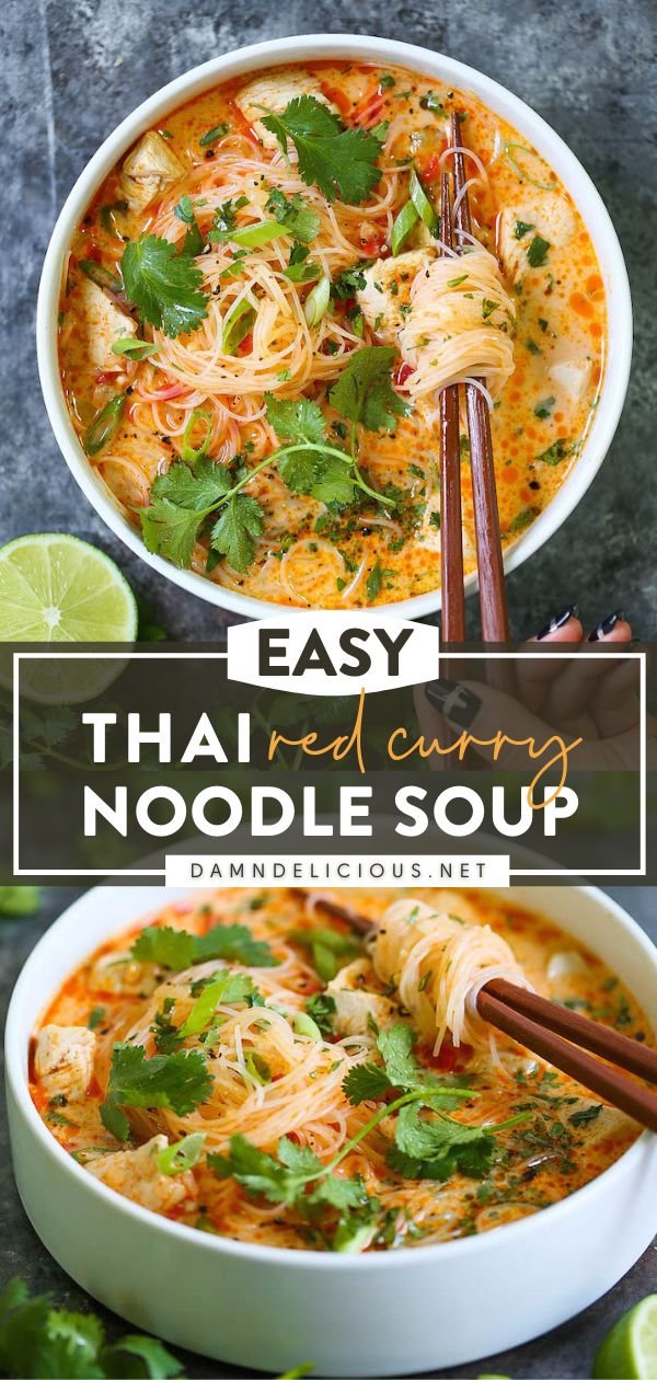 Red Curry Chicken Soup