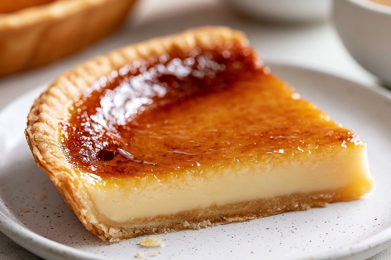 Silky French Custard Tart