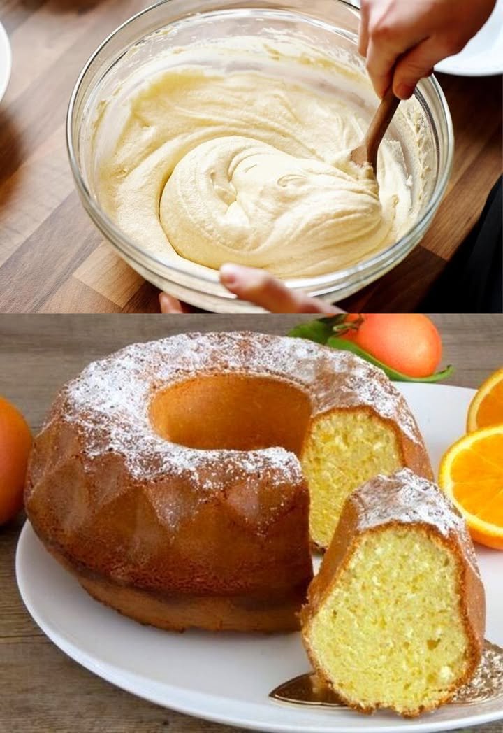Orangenkuchen der die Welt verrückt macht