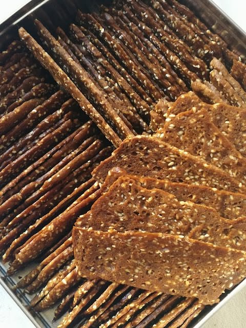 Croustilles au sésame