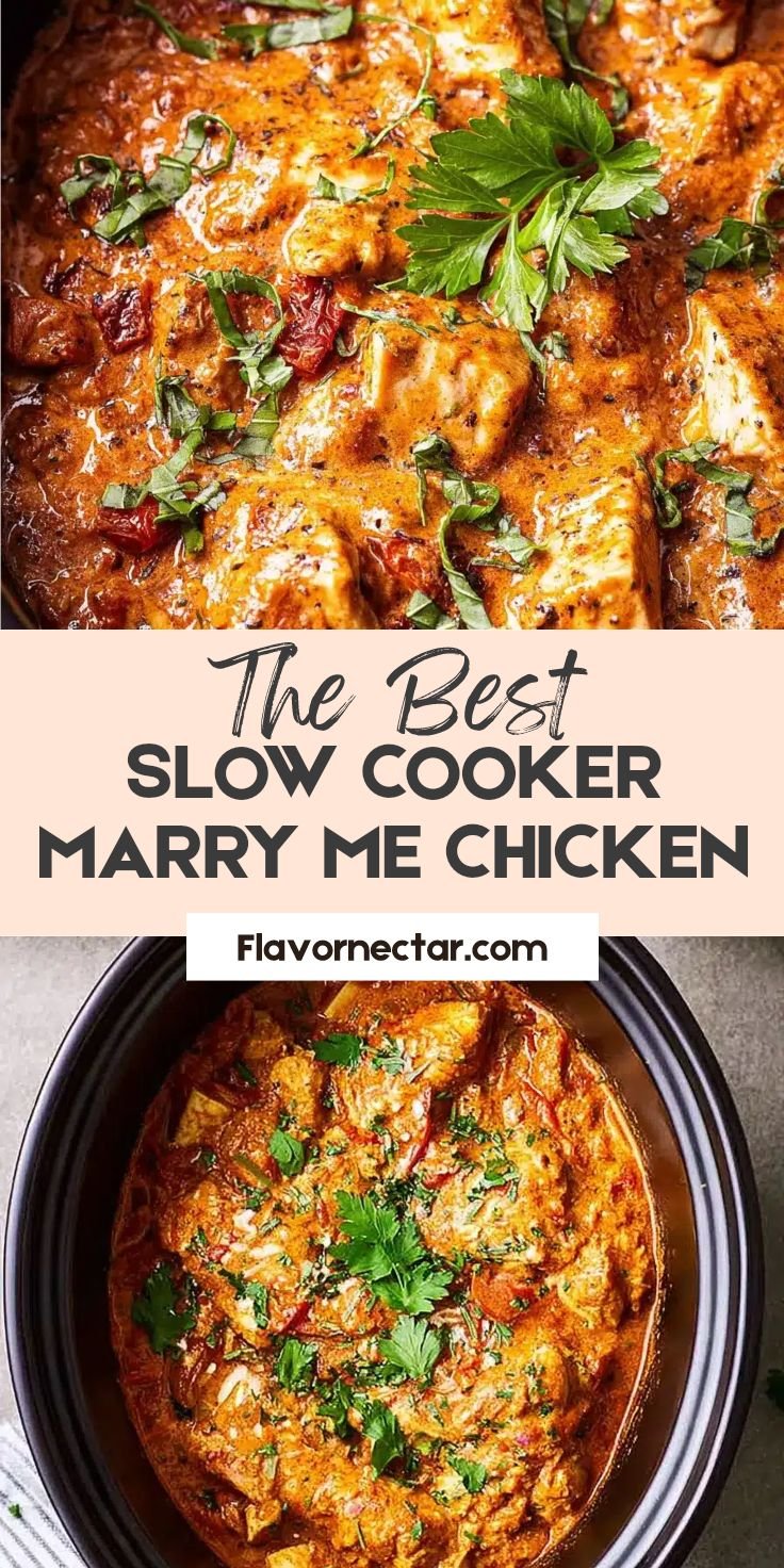 Simple Slow Cooker Marry Me Chicken For Dinner Inspiration