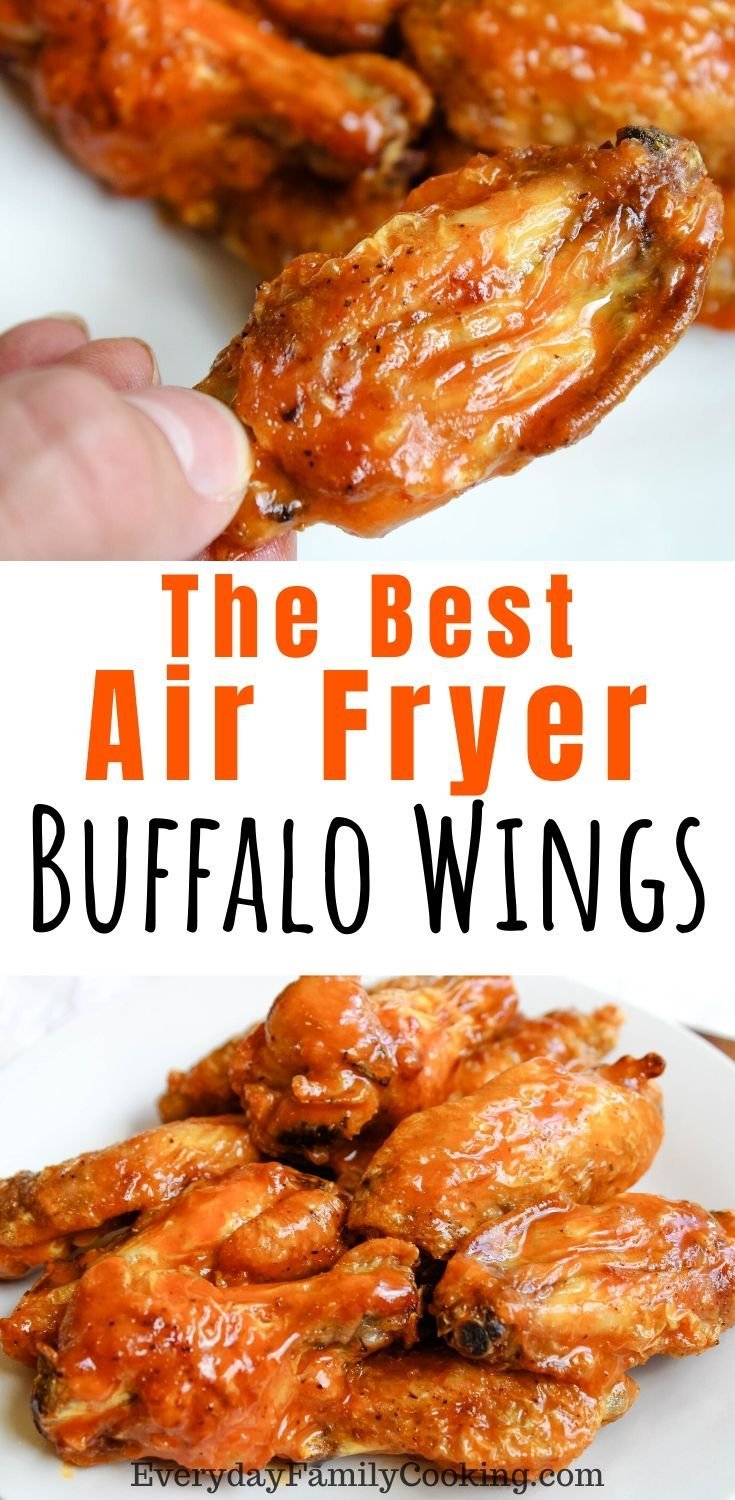 Air Fryer Crispy Buffalo Wings