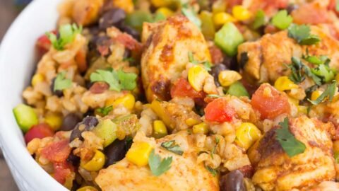 Southwest Chicken and Rice Bowls