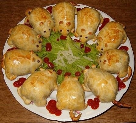 Rats farcis d'Halloween | Recette | Apéritif dinatoire halloween, Idée repas halloween, Plat halloween recette