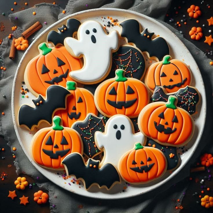 Halloween Sugar Cookies